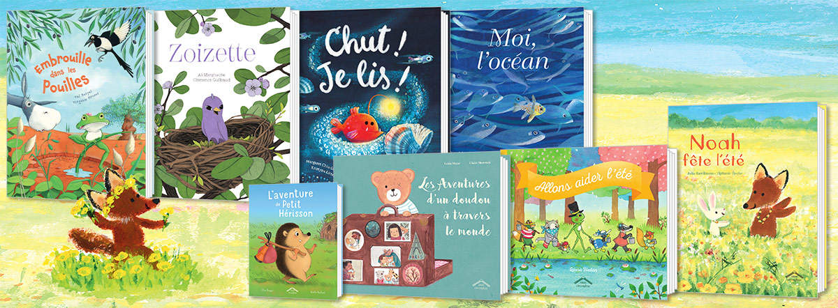 Sous le soleil : les albums jeunesse de l'été !