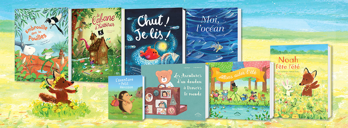 Sous le soleil : les albums jeunesse de l'été !