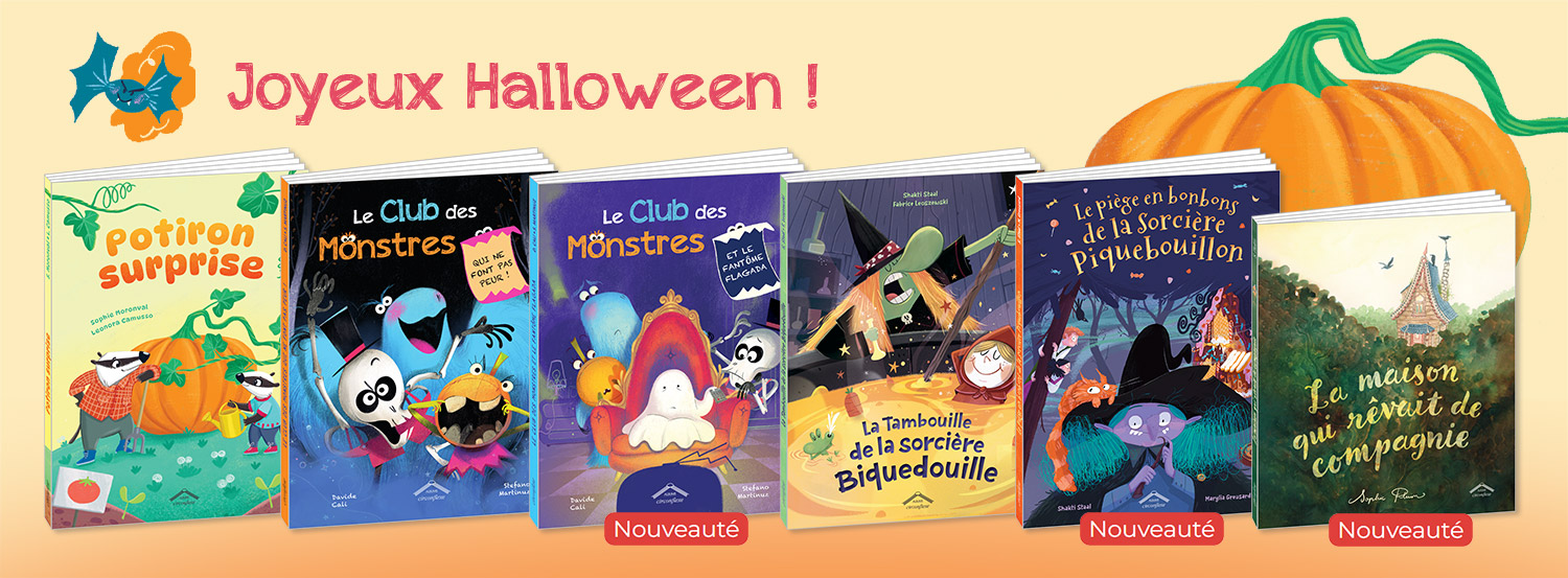 Sélection albums pour enfants pour fêter Halloween
