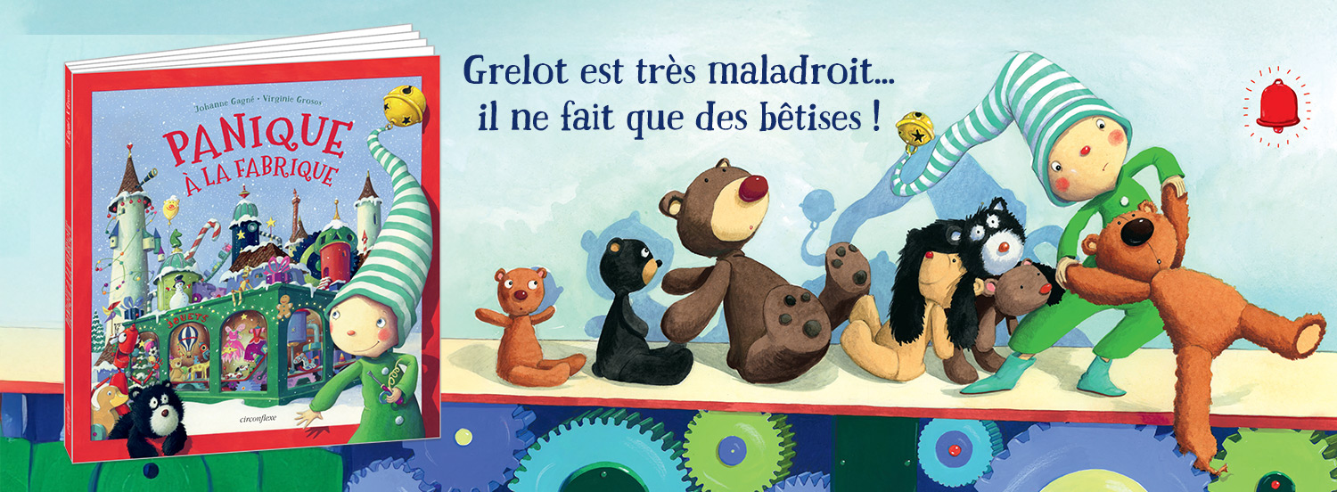 Panique à la fabrique de Virginie Grosos et Johanne Gagné