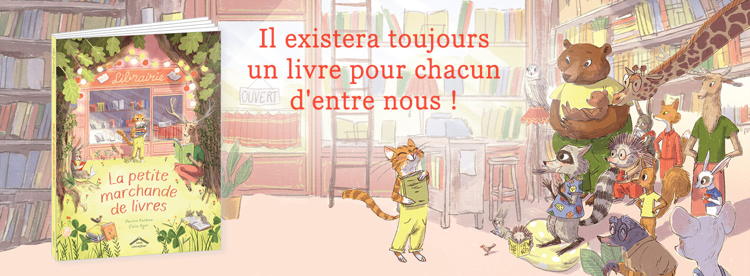 La petite marchande de livres de Pauline Pantera et Éloïse Oger