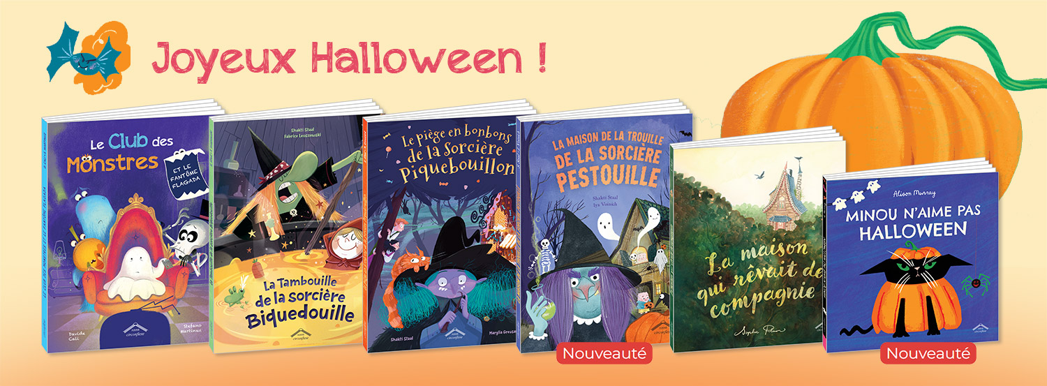 Sélection albums pour enfants pour fêter Halloween